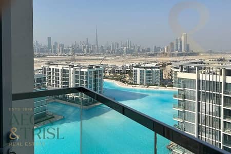 1 Bedroom Flat for Rent in Mohammed Bin Rashid City, Dubai - Full Lagoon View | Largest Layout | 1 Month Free