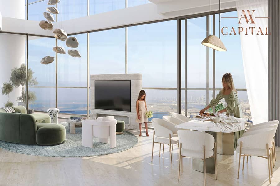 位于迪拜海港城，海洋之家大厦 1 卧室的公寓 1750000 AED - 8493205