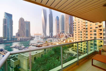 فلیٹ 2 غرفة نوم للبيع في دبي مارينا، دبي - Full Marina View 2BR plus Study | Al Yass فلیٹ 2 غرفة نوم للبيع في دبي مارينا، دبي - Full Marina View 2BR plus Study | Al Yass