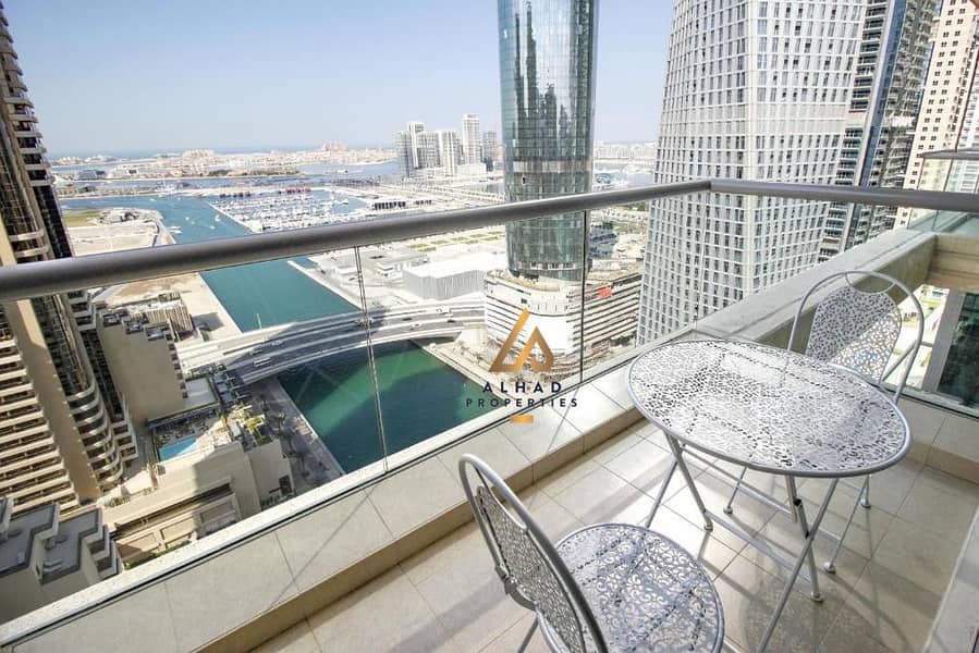 位于迪拜码头，蓝色鸢尾大厦 3 卧室的公寓 3600000 AED - 8494196
