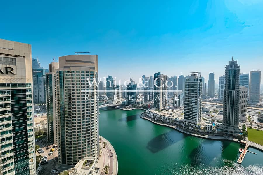 位于迪拜码头，LIV公寓 3 卧室的顶楼公寓 549000 AED - 8494659