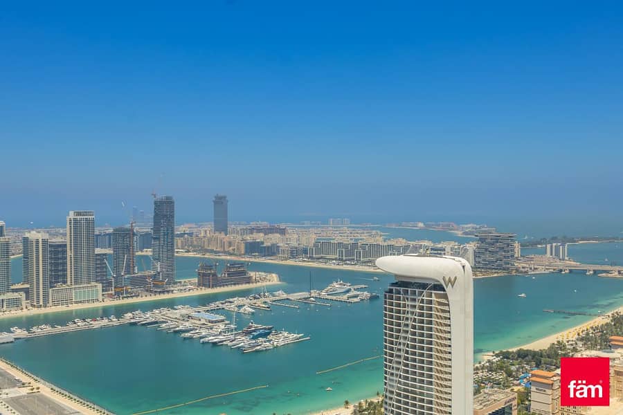 位于迪拜码头，阿联酋皇冠大厦 3 卧室的公寓 450000 AED - 8495243