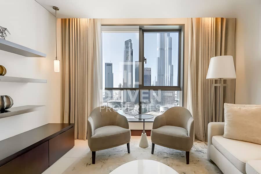 Furnished | Burj View and Prime Location