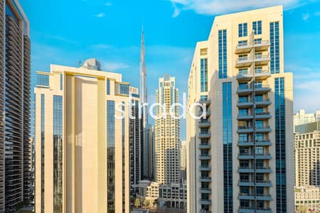 2 Bedroom Flat for Rent in Downtown Dubai, Dubai - Full Burj View | Huge Layout | Modern