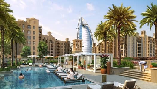 1 Bedroom Flat for Sale in Umm Suqeim, Dubai - Overlooking Burj Al Arab | Rahaal Madinat Jumeirah Living 1 Bedroom Flat for Sale in Umm Suqeim, Dubai - Overlooking Burj Al Arab | Rahaal Madinat Jumeirah Living