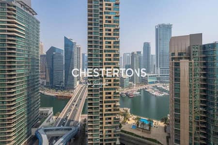 3 Bedroom Apartment for Sale in Jumeirah Beach Residence (JBR), Dubai - Full Marina View, Mid Floor,Well Maintained