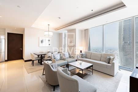 فلیٹ 2 غرفة نوم للايجار في وسط مدينة دبي، دبي - شقة في العنوان ريزدينسز سكاي فيو 1،العنوان ريزيدنس سكاي فيو،وسط مدينة دبي 2 غرف 300000 درهم - 8496617