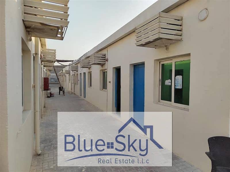 AED 1450/ MONTH ,50 ROOM LABOUR CAMP FOR RENT IN SAJJA SHARJAH