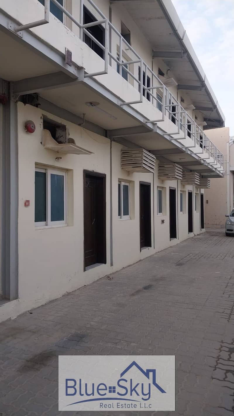 AED 1400, 34 ROOMS INDEPENDENT LABOR CAMP IN SAJJA