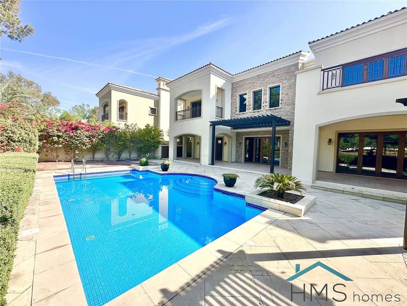 HMS homes are pleased to introduce this stunning 6 bedroom Villa in Lime Tree Valley, Jumeirah Golf Estates. (contd. . . )
