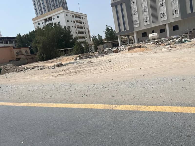G+6 Commercial and residental land for sale in( Al  Rawda2,Ajman