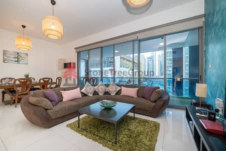 شقة 2 غرفة نوم للايجار في دبي مارينا، دبي - Best Offer | 2 BR in Dubai Marina | Azure | No Commission