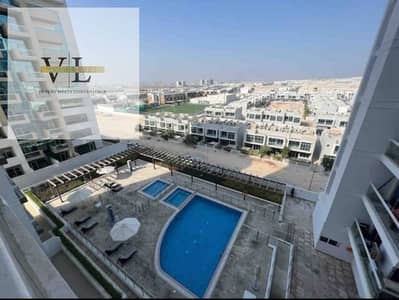 2 Bedroom Apartment for Rent in Al Furjan, Dubai - Azizi Star Pool area. png
