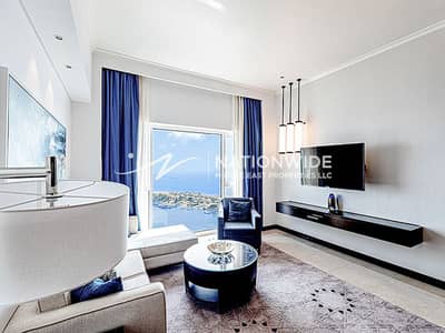 فلیٹ 1 غرفة نوم للبيع في مارينا، أبوظبي - شقة في فيرمونت المارينا ريزيدنس،مارينا 1 غرفة 2800000 درهم - 8500733