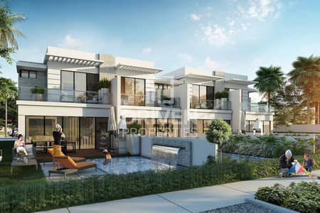 6 Bedroom Townhouse for Sale in DAMAC Hills, Dubai - Single Row Townhouse Facing Golf Course