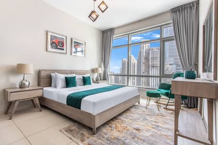 شقة 1 غرفة نوم للايجار في وسط مدينة دبي، دبي - شقة في ذا لوفتس ويست،ذا لوفتس،وسط مدينة دبي 1 غرفة 600 درهم - 4114756