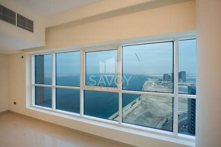 2 Bedroom Apartment for Rent in Al Reem Island, Abu Dhabi - Panoramic Corner Sea View | Kitchen Appliances