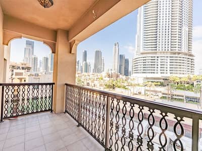 2 Bedroom Apartment for Rent in Downtown Dubai, Dubai - 2 Bed + Study | Burj Khalifa View | Vacant