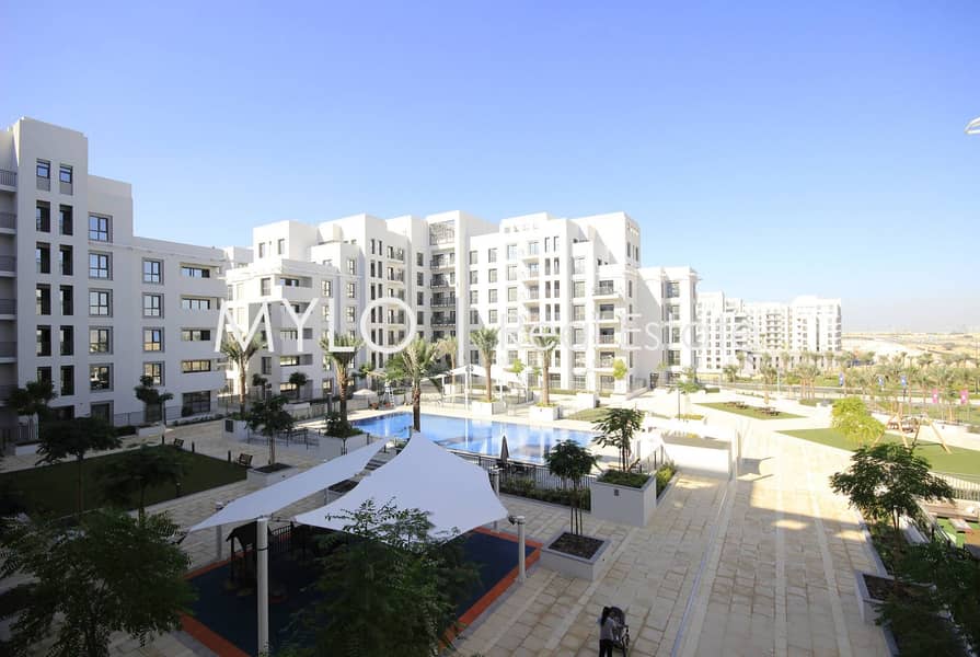 3 Bed Zahra Apartment w/Pool + Park View