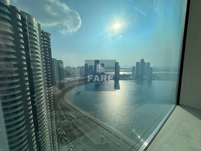 3 Bedroom Flat for Rent in Al Khan, Sharjah - 3 BR apartment with Lake View