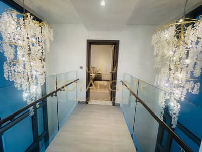 4 Bedroom Villa for Rent in Yas Island, Abu Dhabi - Corridor to Master Bedroom. png