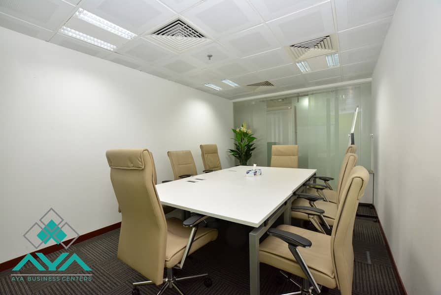 Cost-effective monthly furnished offices
