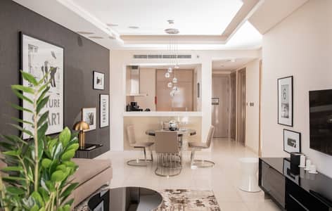 1 Спальня Апартаменты в аренду в Бизнес Бей, Дубай - 018_living_room2606. jpg