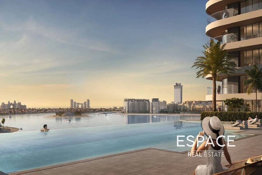 位于迪拜港，艾玛尔海滨社区，海湾胜景大厦 4 卧室的顶楼公寓 28234888 AED - 8504478