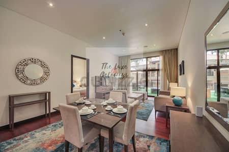 1 Bedroom Flat for Rent in Palm Jumeirah, Dubai - RESORT LIVING I 1 BEDROOM APARTMENT I  HUGE TERRACE| LAGOON VIEW