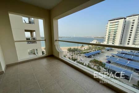 朱美拉棕榈岛， 迪拜 1 卧室单位待售 - 位于朱美拉棕榈岛，海滨公寓，巴斯里公寓 1 卧室的公寓 2940000 AED - 8505063