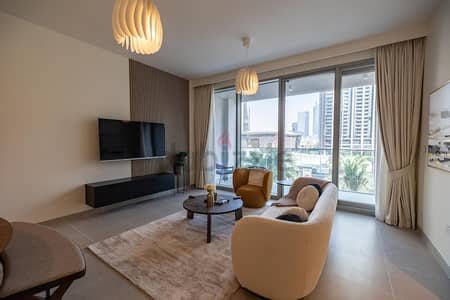 3 Bedroom Apartment for Rent in Downtown Dubai, Dubai - HomesGetaway - Luxury 3BR plus Maids Room  Brand New Apt. in Forte Downtown Dubai