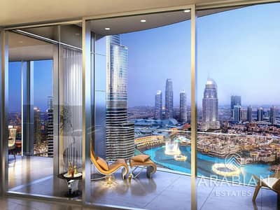 4 Bedroom Penthouse for Sale in Downtown Dubai, Dubai - 4 Bedroom, 01 series, Burj/Fountain, 3 years PHPP