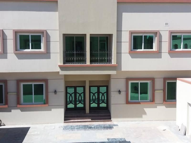 amazing brand new compound studio flat for rent in Khalifa city a tawtheeq 3200 per month