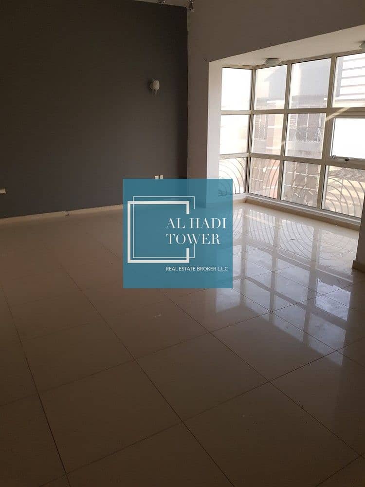 5 GLAMOROUS OFFER European compound biger studio flat for rent in Khalifa city3000monthly
