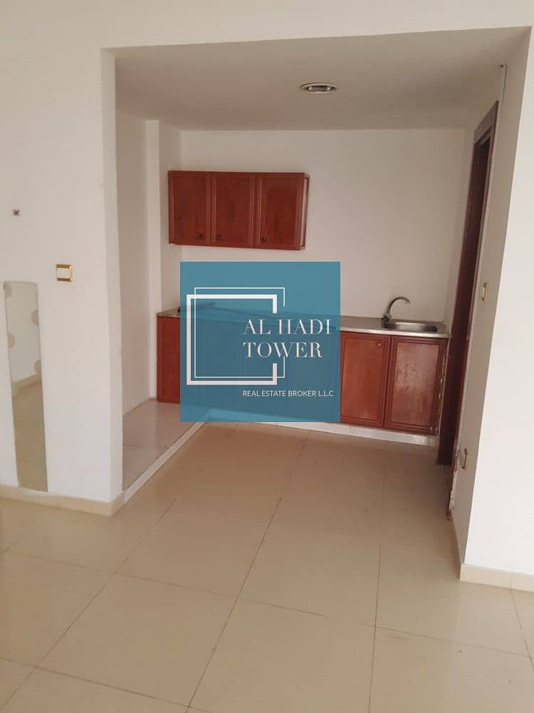 6 GLAMOROUS OFFER European compound biger studio flat for rent in Khalifa city3000monthly
