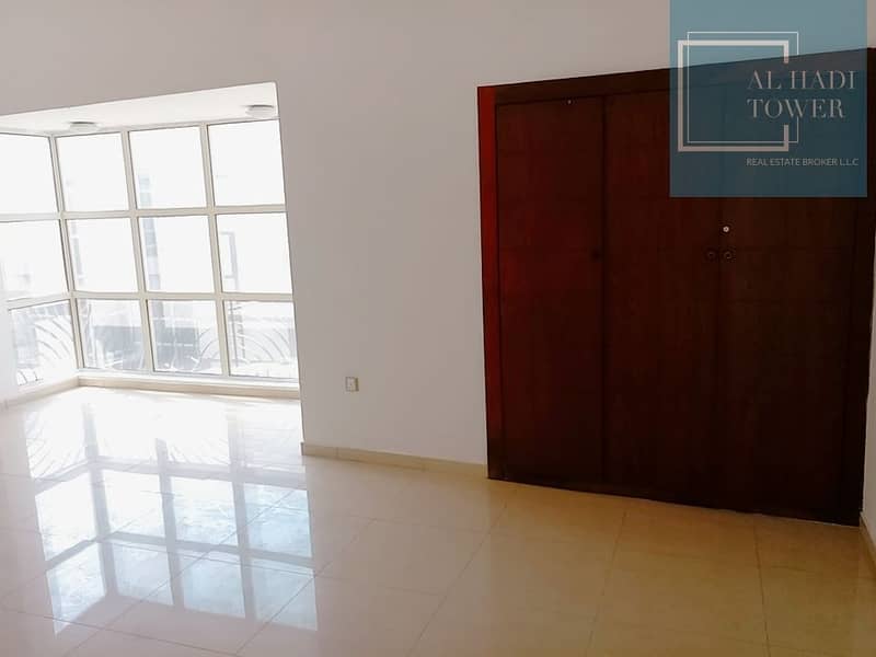 14 GLAMOROUS OFFER European compound biger studio flat for rent in Khalifa city3000monthly