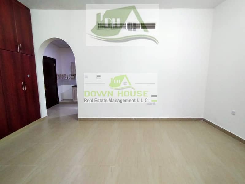 2 Spacious Studio for rent in Khalifa City A
