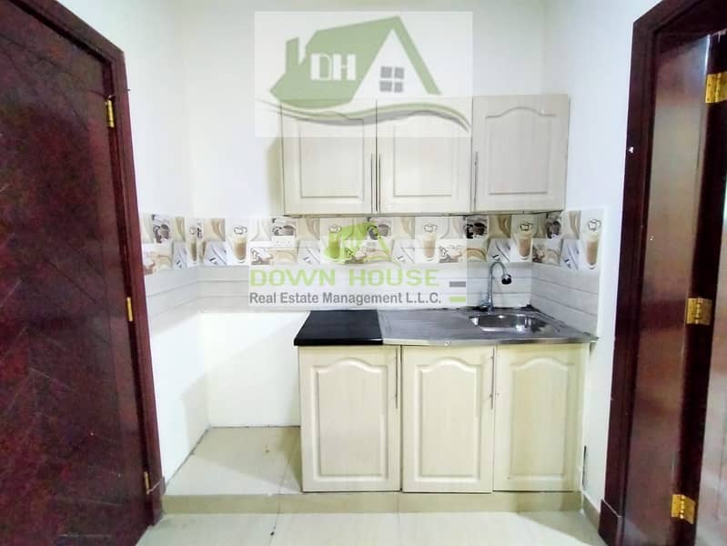 4 Spacious Studio for rent in Khalifa City A