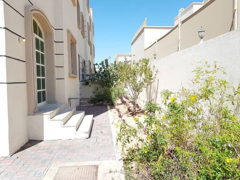 Private Garden/ Private Entrance Shared Swimming Pool One Bedroom in Khalifa city A