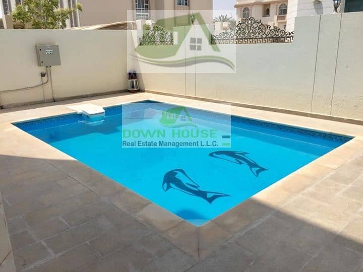 8 Spacious Studio W/ Shared Pool in Khalifa City A