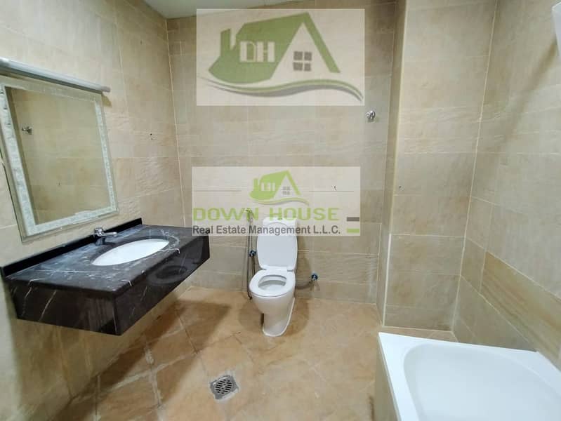 12 Spacious 1 Bedroom W/ Shared Pool in Khalifa City A