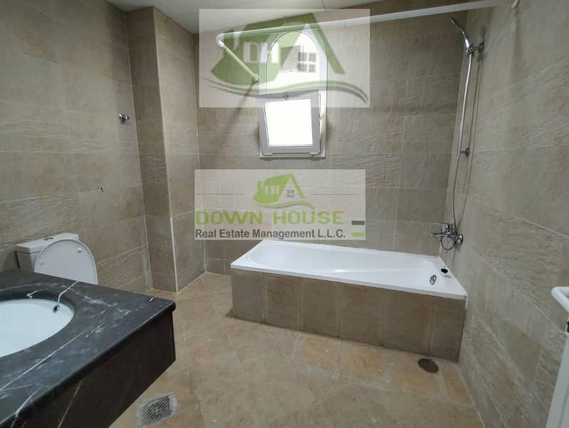 14 Spacious 1 Bedroom W/ Shared Pool in Khalifa City A