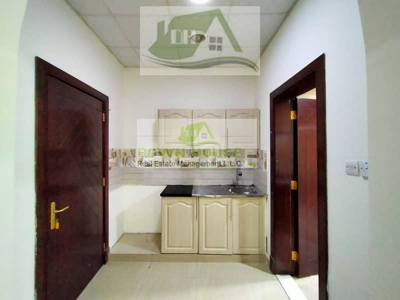 3 Huge and Clean Studio With Shared Pool in Khalifa City A
