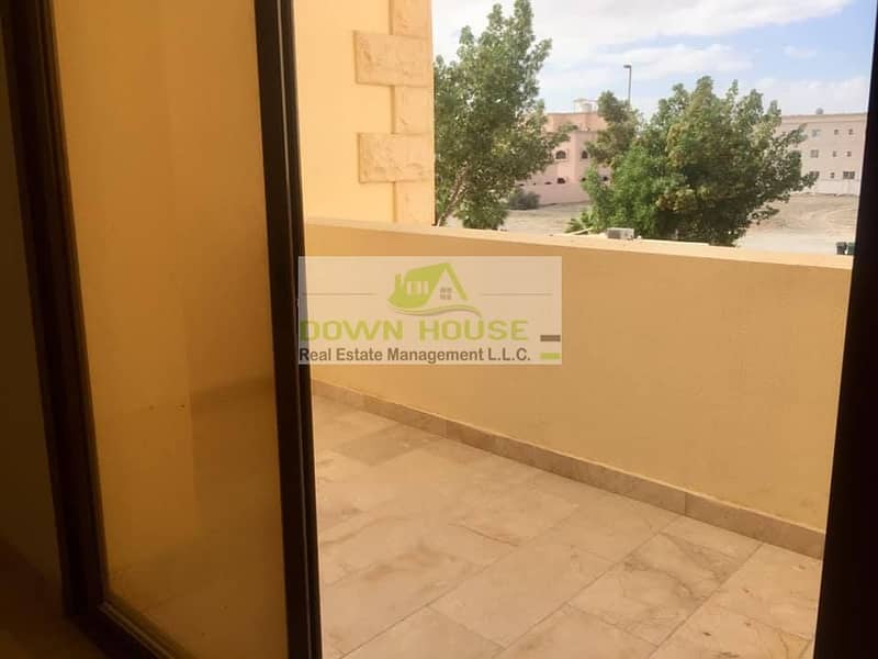 4 Huge 1- bedroom hall with balcony in Khlifa city A .