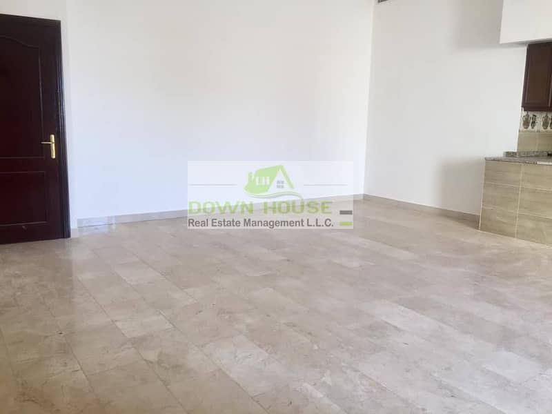 6 Huge 1- bedroom hall with balcony in Khlifa city A .