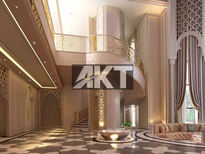 PEARL JUMEIRAH /  7 BEDROOMS /  % 70 COMPLETED / 35M /CORNER /PRIME LOCATION / MARBLE INTERIOR