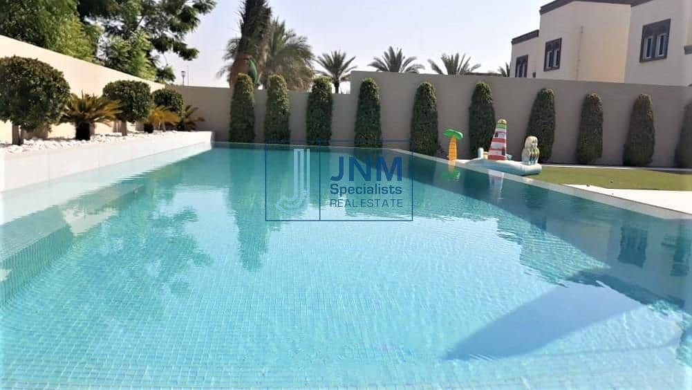 6 Luxurious 3BR + Maids | Huge Garden & Private Pool
