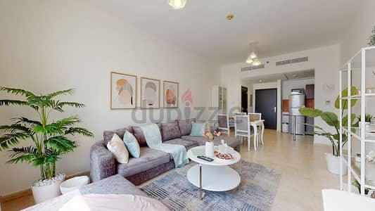 شقة 2 غرفة نوم للايجار في قرية جميرا الدائرية، دبي - مضيئة 2 غرف نوم | بناية دايموند فيوز 1
