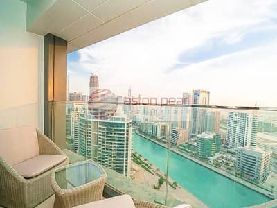 1 Bedroom Flat for Rent in Jumeirah Beach Residence (JBR), Dubai - Marina View |  Vacant | Furnished | 1 BR Apartment