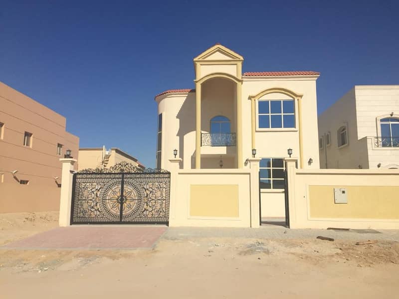 Villa design classic bronze and finishing for sale in Ajman